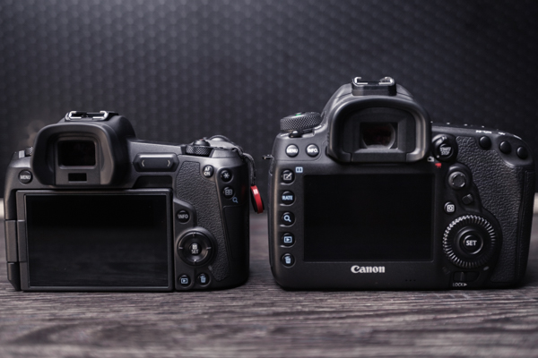 Canon Mirrorless R vs 5D Mark IV