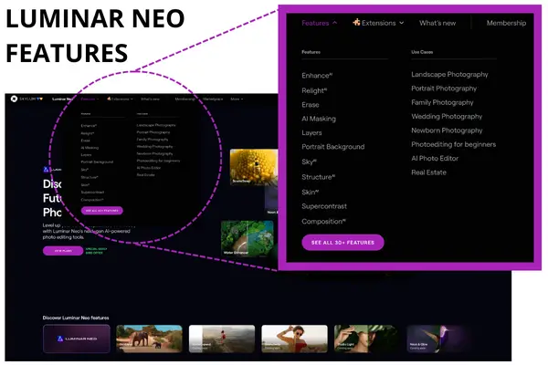 Luminar Neo Editing Tools