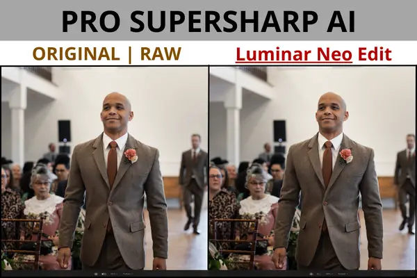 Luminar Neo Comparison of the Pro Supersharp AI extension
