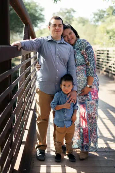 Family Maternity Photoshoot With Child