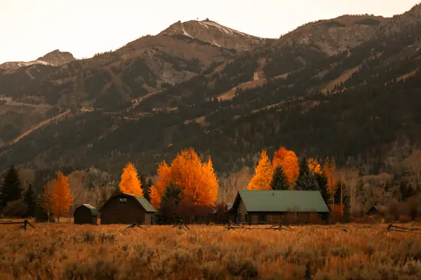 Late Fall In Grand Teton National Park