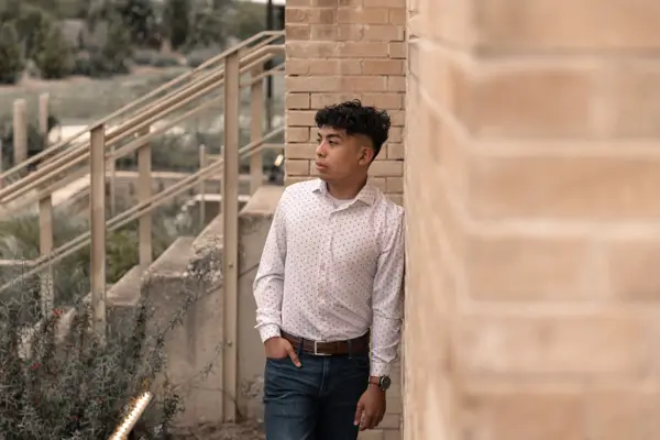 Senior Graduate Profile Unique Pose
