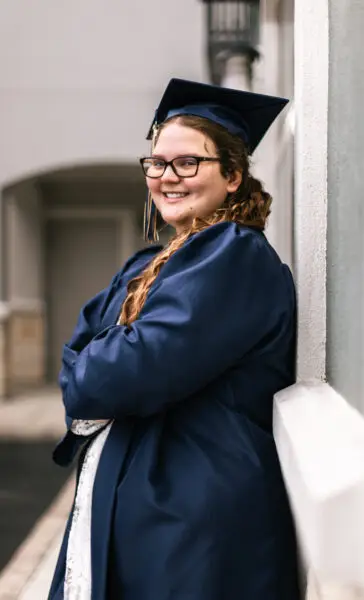 Senior Graduate Wall Photo Pose Idea