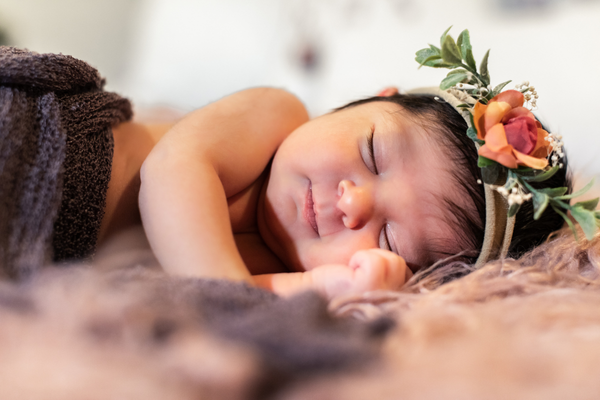 Studio Style Newborn Photo