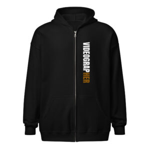 Videographer Zip Hoodie